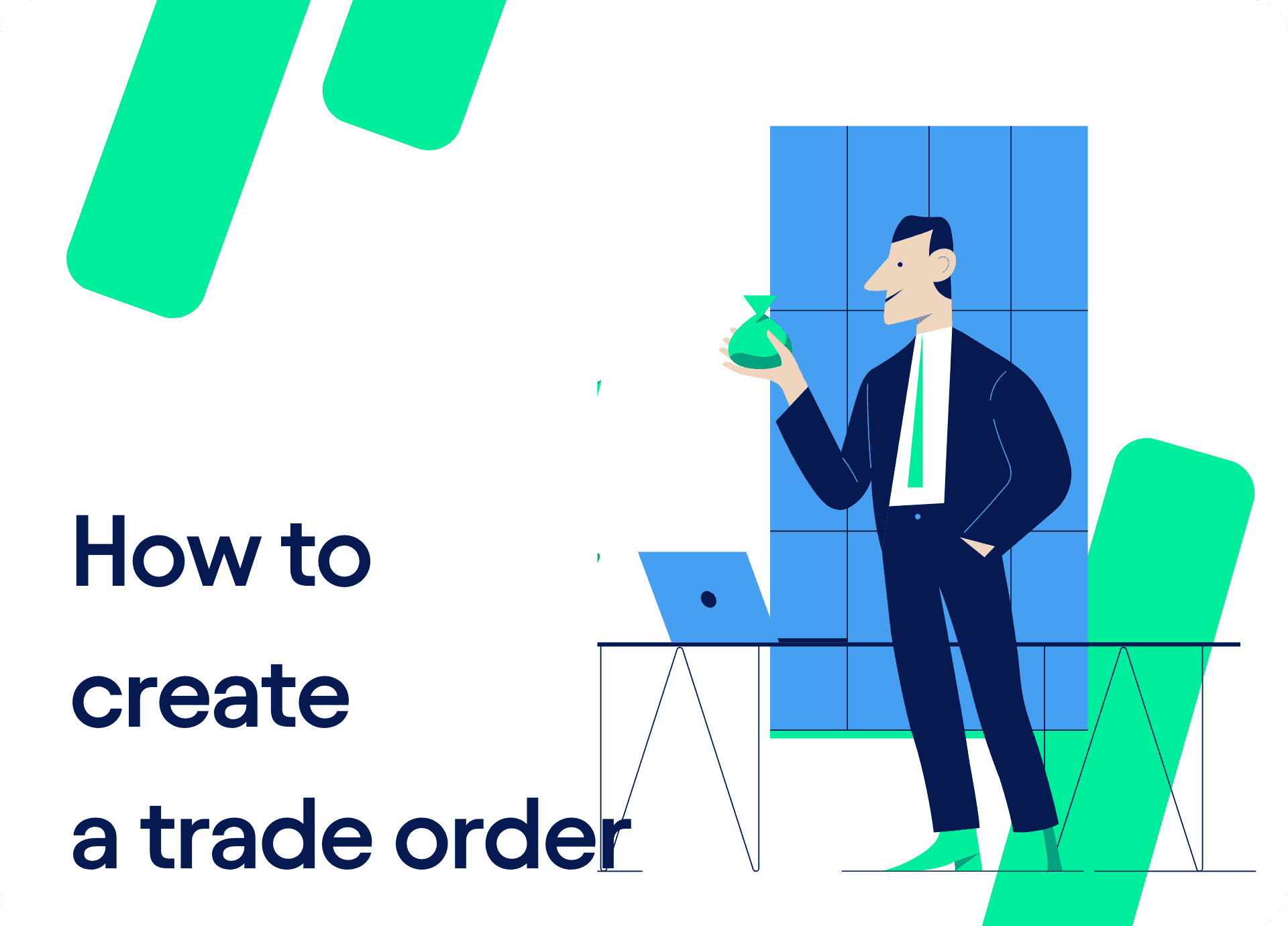 How to create a trade order?