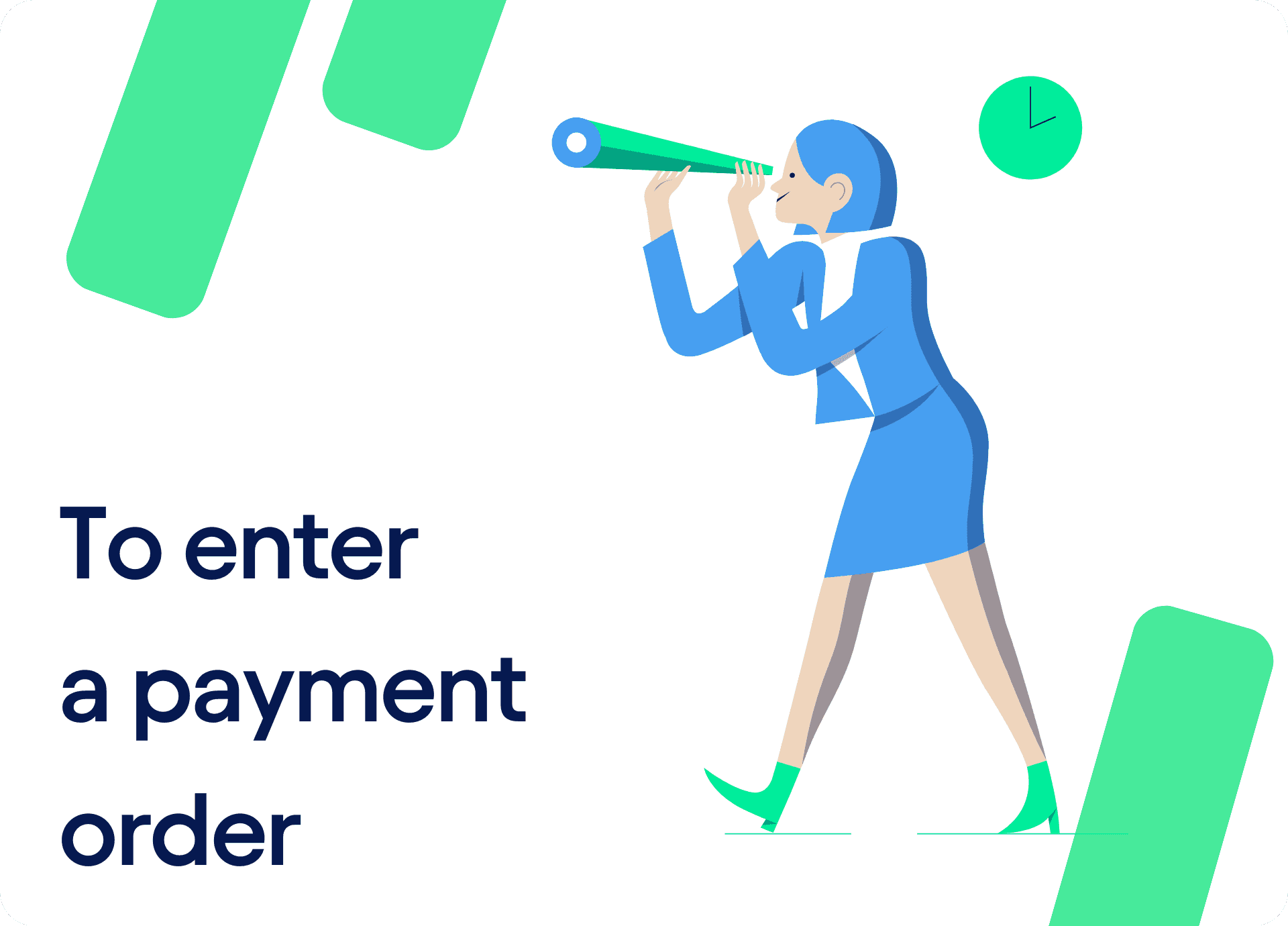 How to enter a one-off payment from the IPA?
